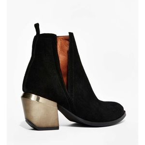 JEFFREY CAMPBELL black suede Orwell’s